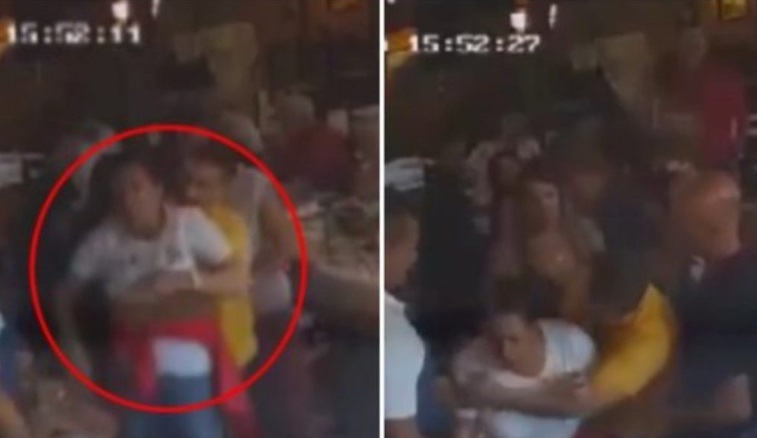 U mbyt me ushqim, kamarieri në Tiranë i shpëton jetën turistes spanjolle (Video)