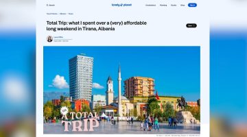 Reportazh në “Lonely Planet”: Pse ja vlen Shqipëria